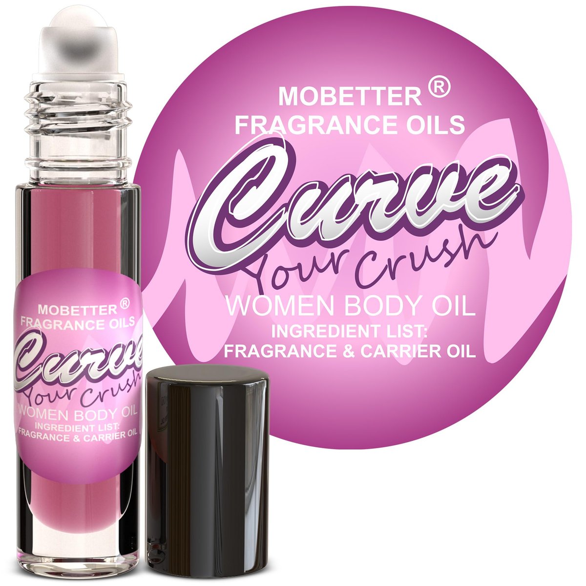 MOBETTER FRAGRANCE OILS Curve Your Crush Women Fragrance Body Oil
