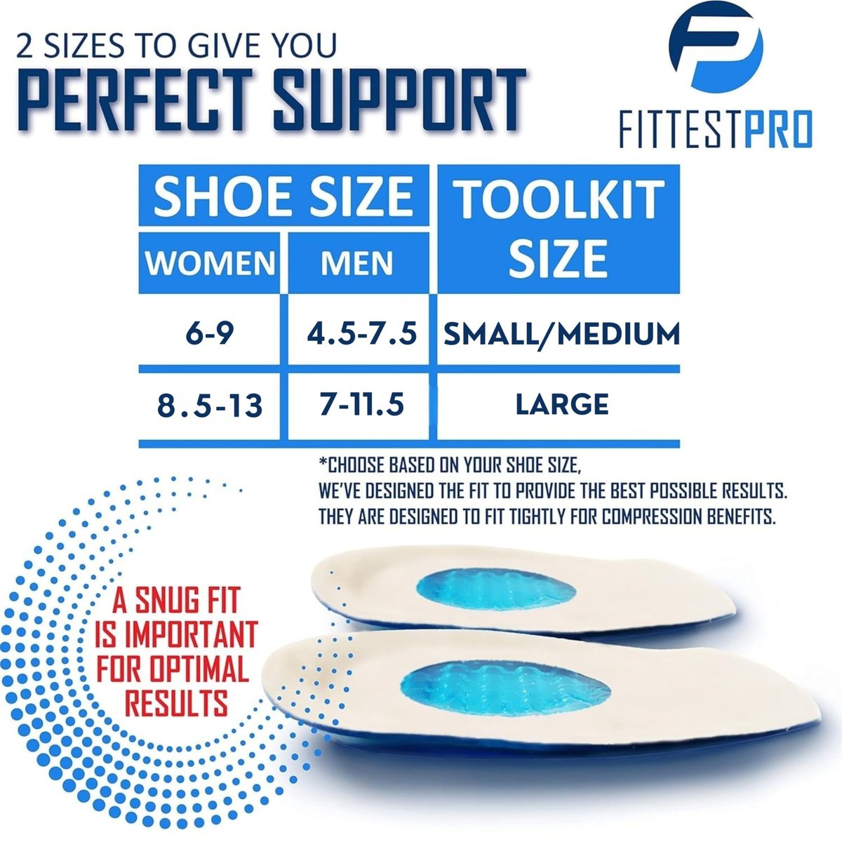 Fittest Pro Plantarfasziitis Fußschmerz Linderung 14-teiliges Set – Premium Plantarfasziitis Unterstützung, Gel Fersensporn & Therapie Wickel, Kompressionsstrümpfe, Fußhüllen, Fußgewölbestützen, Fersenkissen Einlagen & Griffe