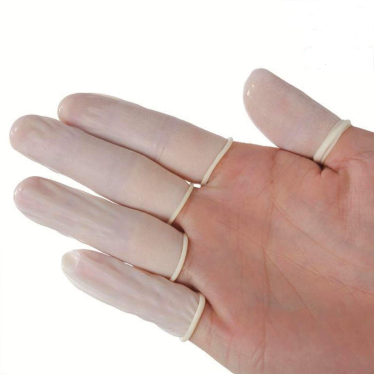 Große Latex-Fingerlinge, antistatisch, 400 Stück, für Elektronikreparatur und Handarbeit