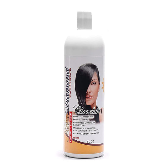 Kera Diamond Keratin Behandlung Schokolade Restore mit Vitaminen 16 Fl Oz