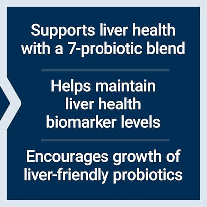 Life Extension FLORASSIST® Liver Restore™ – Lebergesundheit Probiotika, Präbiotika, Leberunterstützung, gesunde Leberenzyme, glutenfrei, nicht-GVO, vegetarisch, 60 Kapseln