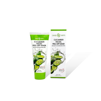 Dearderm Cucumber Peel-Off Gesichtsmaske 100 ml – Erfrischende Hautreinigung