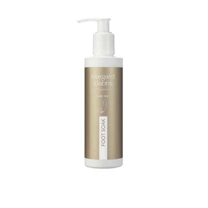 Margaret Dabbs London Pure Reviving Foot Soak – Erfrischendes Fußbad für müde Füße und Knöchel mit Buriti-Öl und Kurkuma-Extrakt, 200 ml