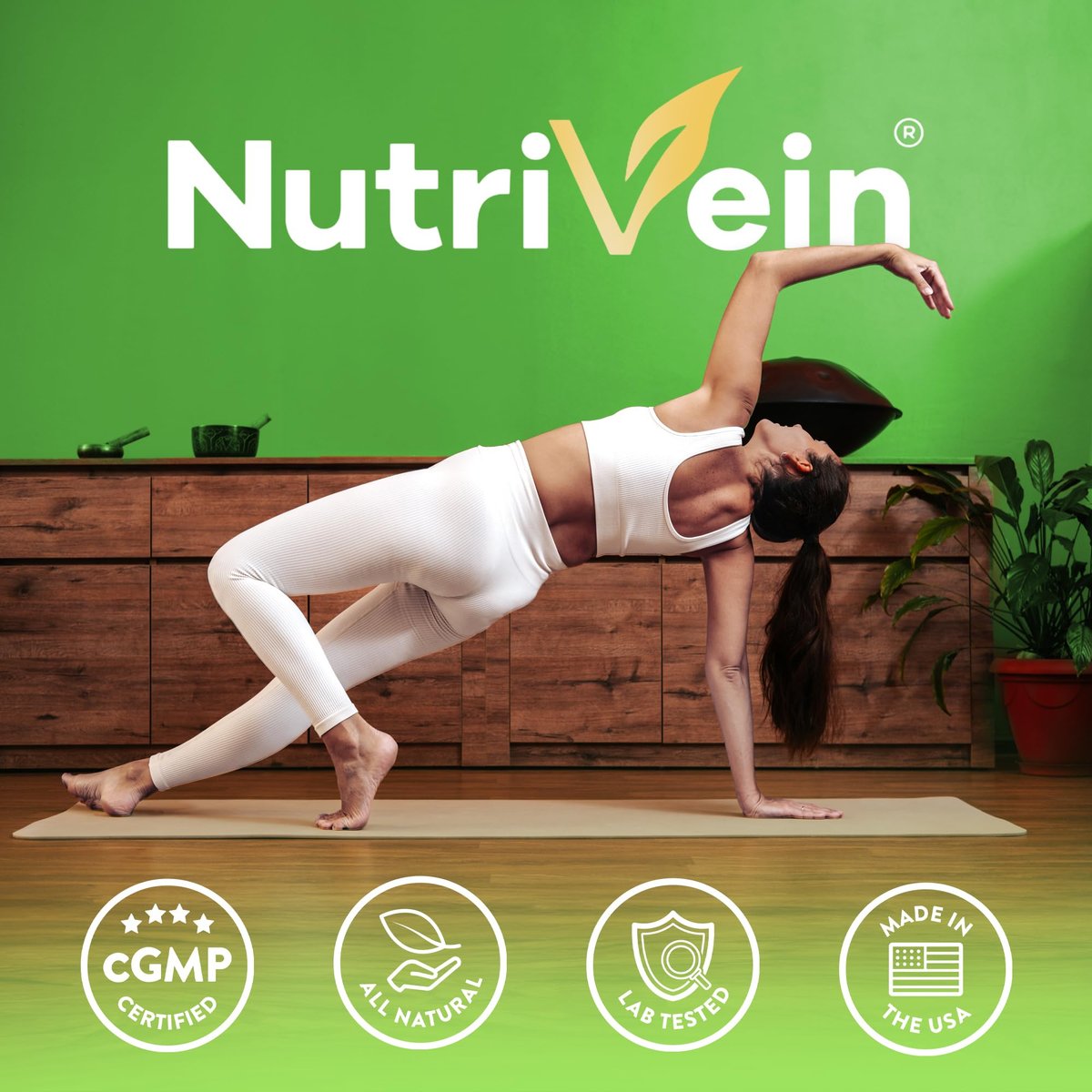 Nutrivein Premium DIM 400 mg – 120 Kapseln für hormonelles Gleichgewicht bei Frauen und Männern