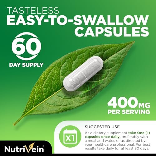 Nutrivein Premium DIM 400 mg – 120 Kapseln für hormonelles Gleichgewicht bei Frauen und Männern