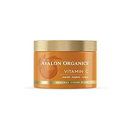 Avalon Organics Feuchtigkeitscreme mit Vitamin C, 1,7 Unzen, dermatologisch getestet, pflanzlich, tierversuchsfrei