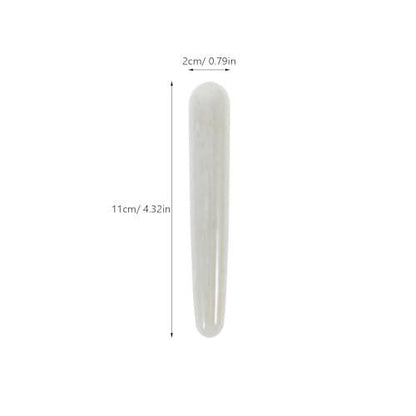 SUPVOX Jade Massage-Stab – Anti-Aging Gesichtsmassagegerät aus Jade zur Gesichtsstraffung und Schmerzlinderung