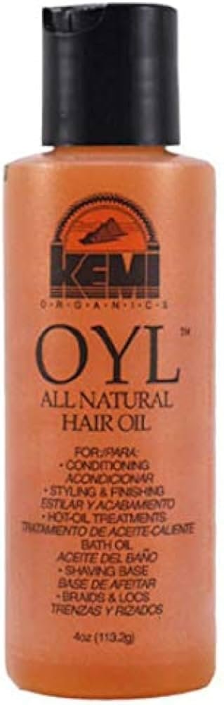 Kemi OYL All Natural Hair Oil 4 Oz – Natürliches Haaröl für gesundes Haar