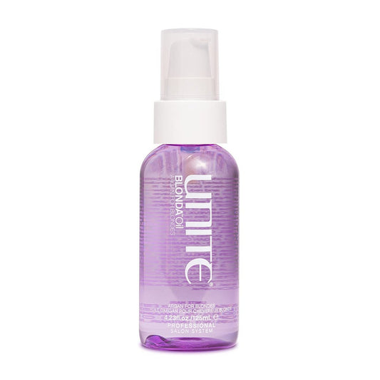 UNITE Hair – BLONDA Oil – Argan-Infused Öl für blondes, graues & gesträhntes Haar – Versiegelt, glättet & verleiht brillanten Glanz – UV- & Hitzeschutz – 125 ml