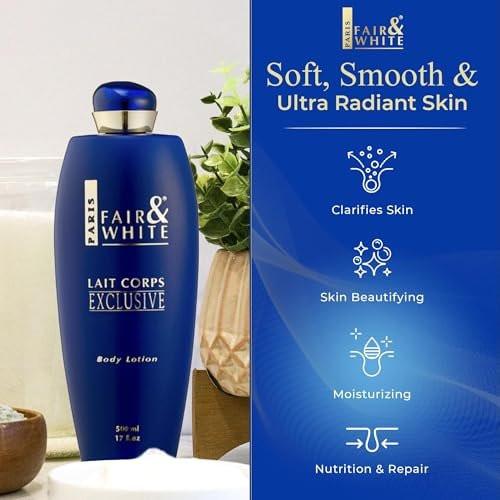 FAIR & WHITE Lait Corps Exclusive Whitenizer Body Lotion - 500 ml - Aufhellende Körperlotion