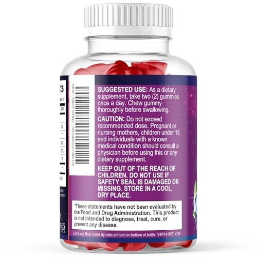 Gelenkunterstützung Gummis - Glucosamin Plus Vitamin E - Natürliches Nahrungsergänzungsmittel für gelegentliche Beschwerden in Rücken, Knien und Händen - Knorpel- und Gelenkgesundheit & Flexibilität - 120 Gummis