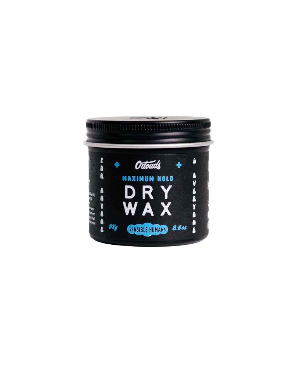 O'Douds Dry Wax – Natürliches, trockenes & formbares Styling-Haarwachs – Starker Halt mit neutralem Finish – Bergamotte & Grüner Tee Duft (100 ml)