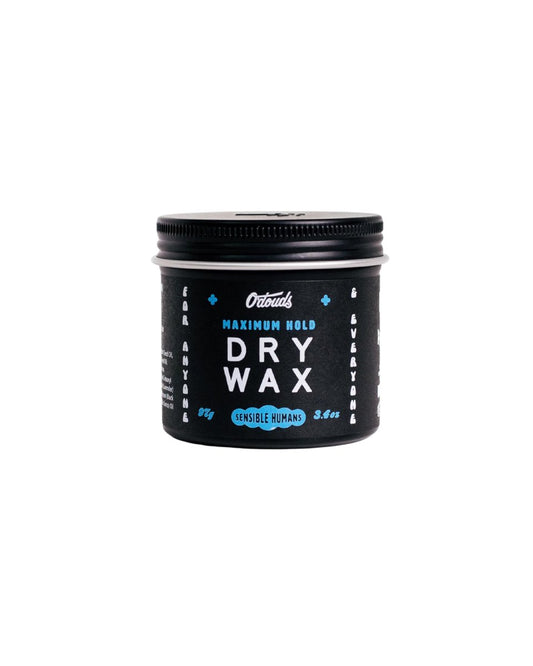 O'Douds Dry Wax – Natürliches, trockenes & formbares Styling-Haarwachs – Starker Halt mit neutralem Finish – Bergamotte & Grüner Tee Duft (100 ml)