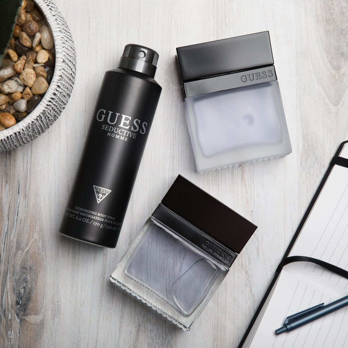 GUESS Seductive Homme Deodorizing Body Spray für Männer, Orientalisch, 177 ml