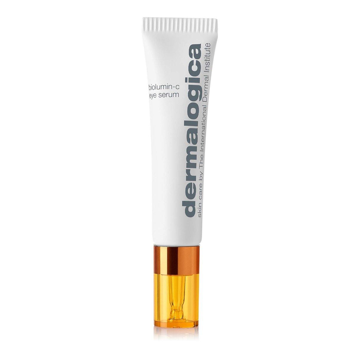 Dermalogica Biolumin-C Augenserum mit Vitamin C – Hellt die Augenpartie auf, reduziert feine Linien und Fältchen für geschmeidige Haut, 15 ml