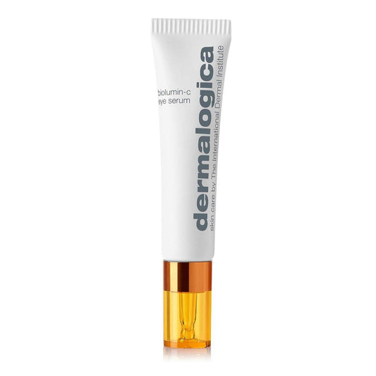 Dermalogica Biolumin-C Augenserum mit Vitamin C – Hellt die Augenpartie auf, reduziert feine Linien und Fältchen für geschmeidige Haut, 15 ml