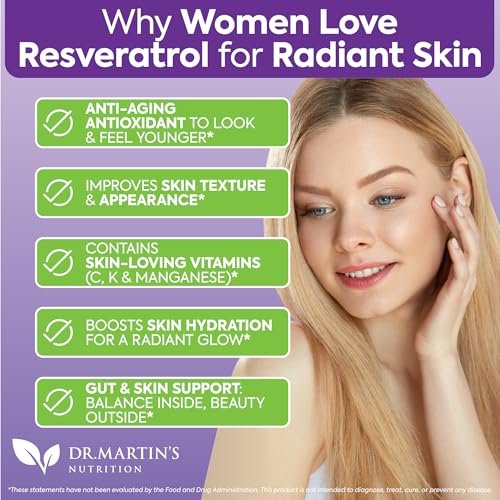 Extra Starkes Resveratrol 1568 mg – 180 Kapseln – 3 Monate Vorrat | Antioxidans Nahrungsergänzungsmittel | Natürliche Trans-Resveratrol-Pillen | Für Anti-Aging, Herzgesundheit, Immunsystem & Gehirnfunktion
