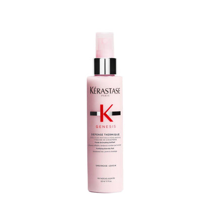 Kerastase Genesis Thermique Hitzeschutz für geschwächtes und geschädigtes Haar, Anti-Bruch, entwirrt und hydratisiert ohne Frizz, sulfatfrei, 150 ml