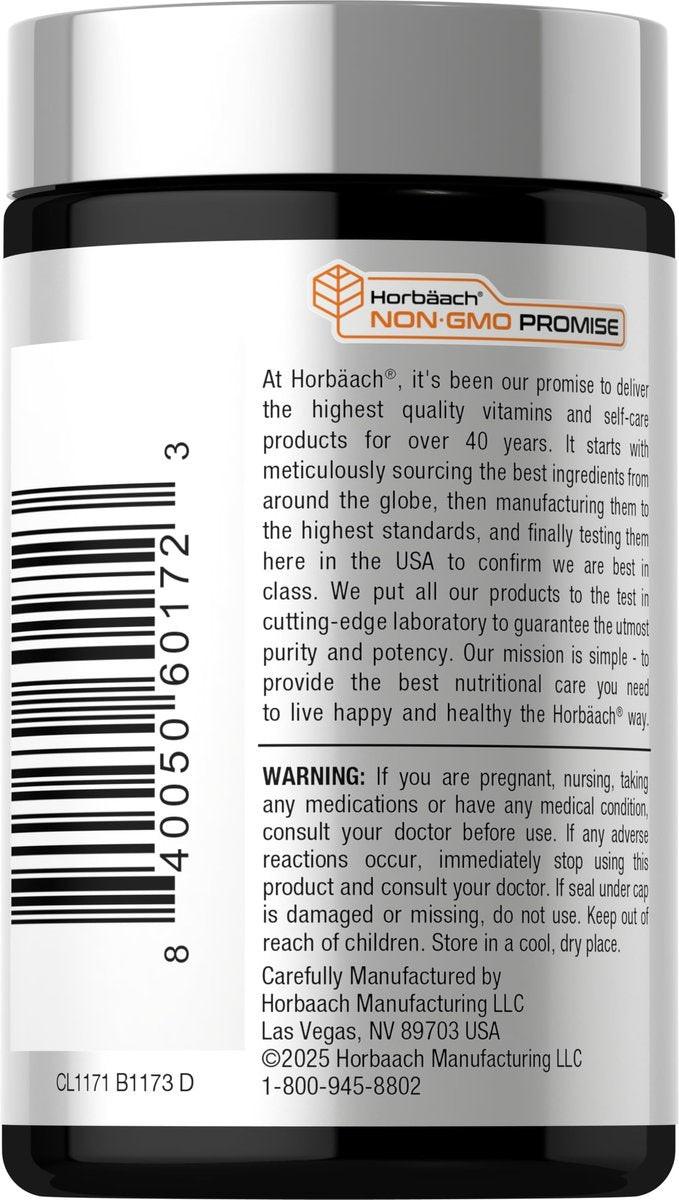 Horbäach B12 Vitamin 5000 mcg | 120 Schmelztabletten | Sublinguales Methylcobalamin | Natürlicher Beerengeschmack | Vegan, Non-GMO & Glutenfrei