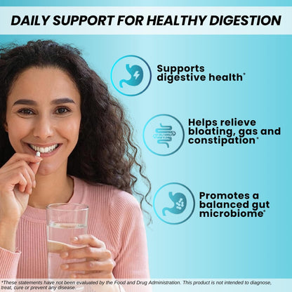 Nature's Base Probiotika 70 Milliarden KBE - 10 Stämme inkl. Lactobacillus Plantarum & Lactobacillus Acidophilus - Präbiotika für die Verdauungsgesundheit von Frauen und Männern - 30 Kapseln