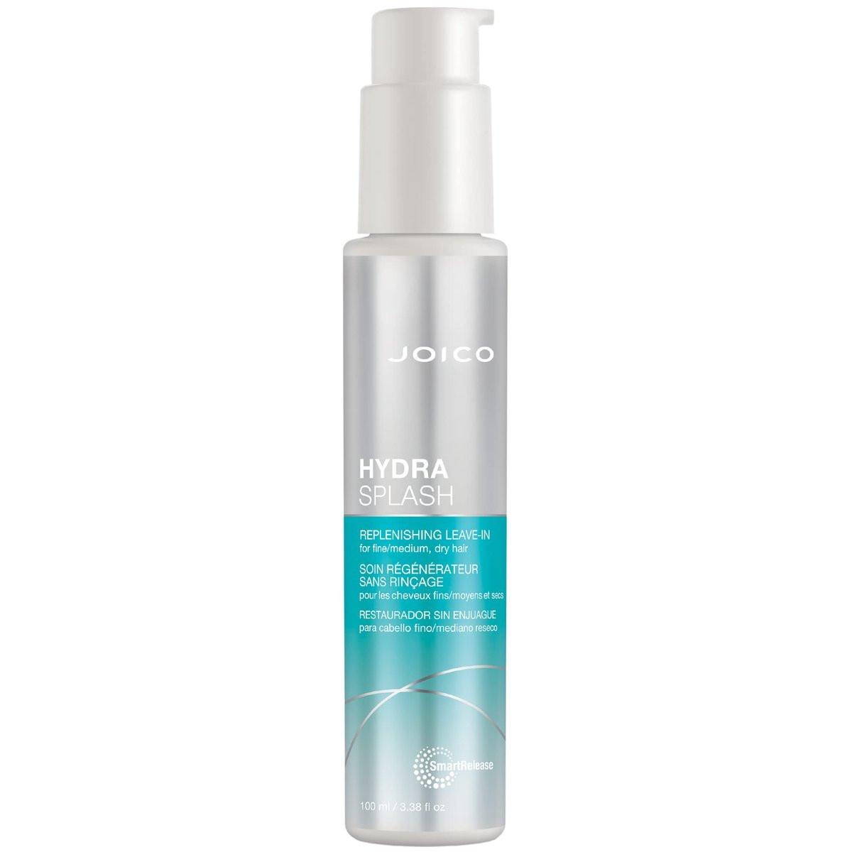 Joico HydraSplash Feuchtigkeitsspendender Leave-In Conditioner – Für feines, mittleres und trockenes Haar – mit Meeresalgen & Kokoswasser – 100 ml