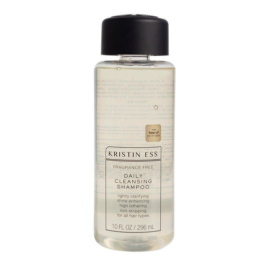 Kristin Ess Hair Duftfreies Tägliches Reinigungsshampoo, leicht klärend, glanzverstärkend, vegan, paraben-, sulfat-, phthalat- und silikonfrei, glutenfrei, 296 ml - 1er-Pack