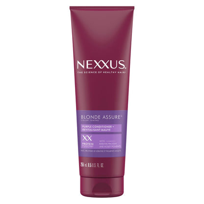 Nexxus Haarfarbe Blonde Assure Lila Conditioner mit Keratin für blondes und gebleichtes Haar, 8,5 oz