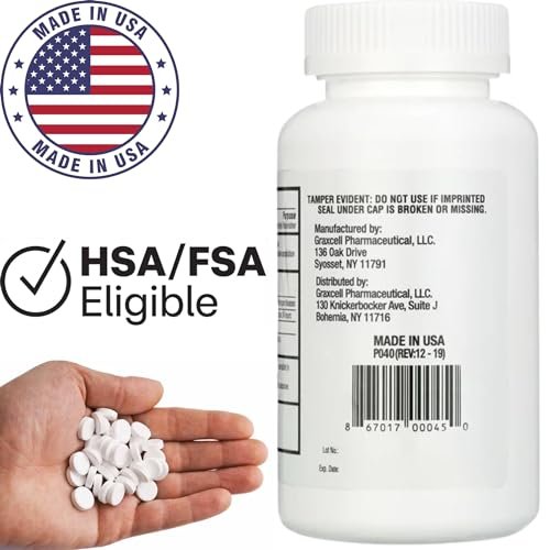 Natriumchlorid-Tabletten 1g | Elektrolytsalz bei POTS-Syndrom und Dysautonomie | Schnelle Rehydrierung | 300 Tabletten | Hergestellt in den USA