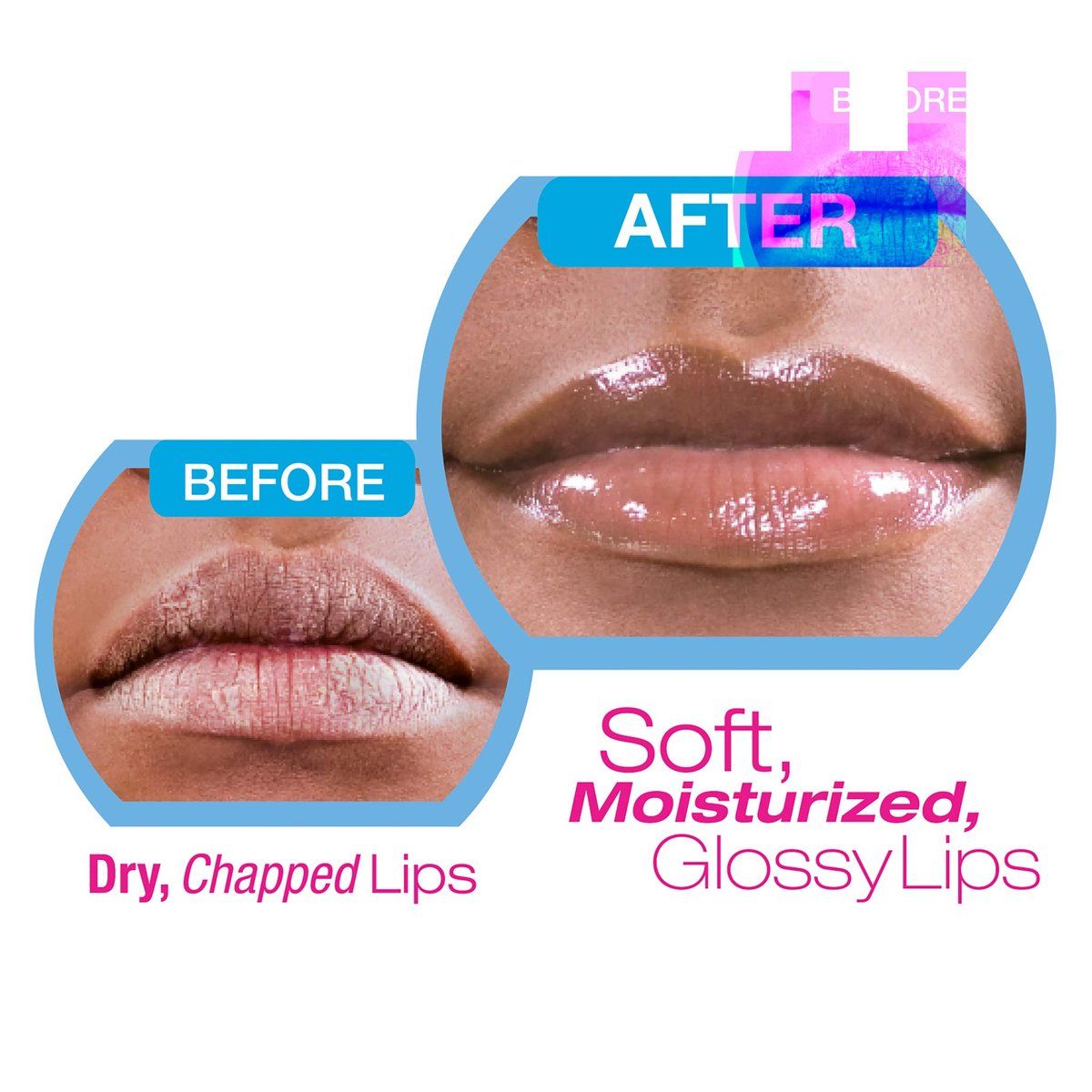 Ruby Kisses Hydrating Lip Therapy Treatment Gloss – Kakaobutter (2er-Pack)