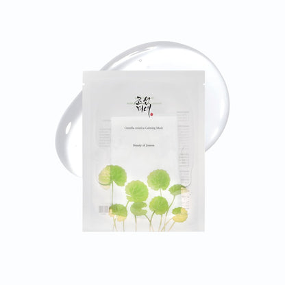 Beauty of Joseon Centella Asiatica Beruhigende Gesichtsmaske – Feuchtigkeitsspendende Cica Sheet Mask für alle Hauttypen, Koreanische Hautpflege für Männer und Frauen, 10 Blatt