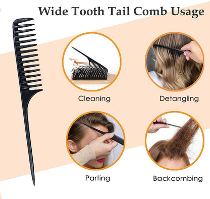 Haarbürste, Sosoon Wildschweinborsten-Paddle-Bürste für langes, kurzes, dickes, dünnes, lockiges, glattes, welliges, trockenes Haar für Männer, Frauen, Kinder – Keine Verfilzungen mehr, inkl. Geschenkbox und Stielkamm