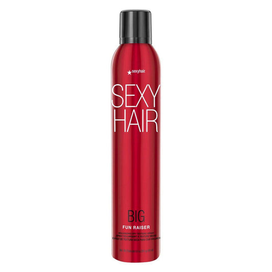 SexyHair Big Fun Raiser Volumizing Dry Texture Spray – 8,5 oz – 48h Halt & 24h Feuchtigkeitsschutz für alle Haartypen