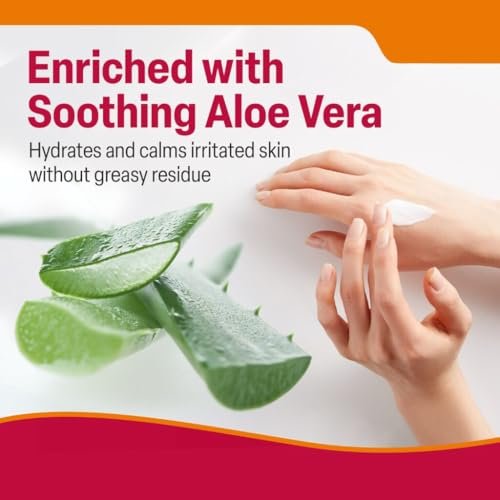 Taro Hydrocortison Creme 1% mit beruhigendem Aloe Vera (2 Fl Oz) - Schnell wirkende maximale Stärke gegen Juckreiz bei Ekzemen, Psoriasis, Hautausschlägen, Nesselsucht, Insektenstichen & gereizter Haut, farbstofffrei