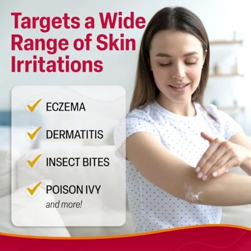 Taro Hydrocortison Creme 1% mit beruhigendem Aloe Vera (2 Fl Oz) - Schnell wirkende maximale Stärke gegen Juckreiz bei Ekzemen, Psoriasis, Hautausschlägen, Nesselsucht, Insektenstichen & gereizter Haut, farbstofffrei