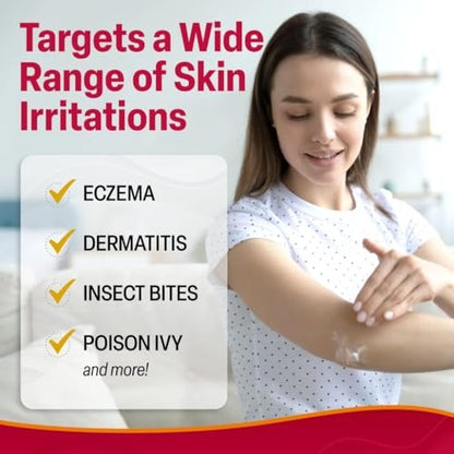 Taro Hydrocortison Creme 1% mit beruhigendem Aloe Vera (2 Fl Oz) - Schnell wirkende maximale Stärke gegen Juckreiz bei Ekzemen, Psoriasis, Hautausschlägen, Nesselsucht, Insektenstichen & gereizter Haut, farbstofffrei