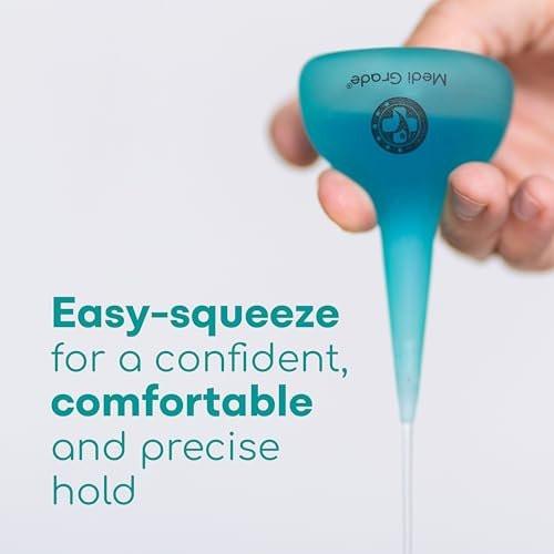 Medi Grade Ohrenspritze 75ml (2,54 fl oz) – Quad Stream Ohrspritze zur Ohrenspülung – Sanftes Ohrenschmalz-Entfernungswerkzeug – Ohrspritze Ohrenschmalz – mit reisefreundlichem Ohrenreinigungs-Set