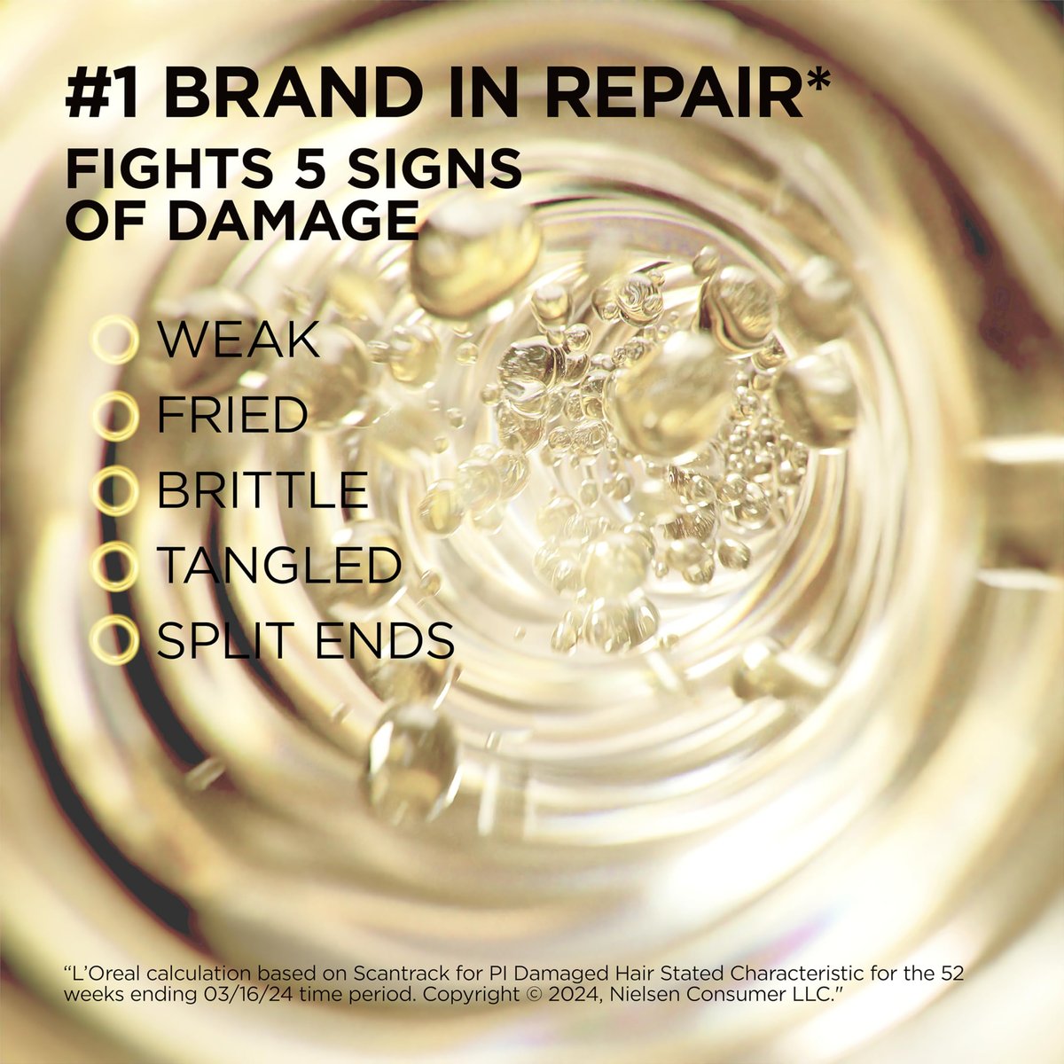 L'Oreal Paris Elvive Total Repair 5 Reparierendes Shampoo und Conditioner für geschädigtes Haar, 28 Unzen (2er-Pack)