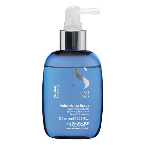 ALFAPARF MILANO Semi Di Lino Volume Shampoo für feines Haar – Sulfatfreies Volumenshampoo für mehr Fülle, Dicke und Geschmeidigkeit – Anti-Frizz – Profi-Qualität – 1 Liter