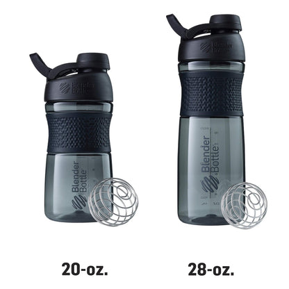 BlenderBottle SportMixer Shaker-Flasche für Proteinshakes und Pre-Workout, 20 Unzen, Rose
