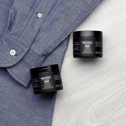 Brickell Herren Haarstyling Pomade mit starkem Halt & Glanz, natürliche & organische Inhaltsstoffe, 56,7 g