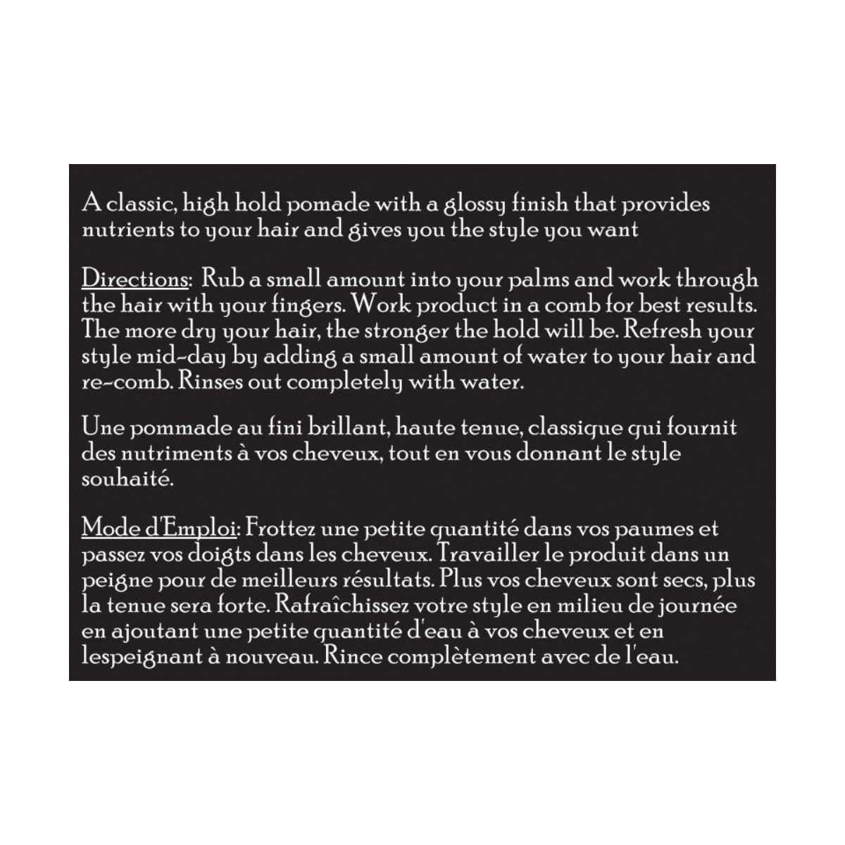 Brickell Herren Haarstyling Pomade mit starkem Halt & Glanz, natürliche & organische Inhaltsstoffe, 56,7 g