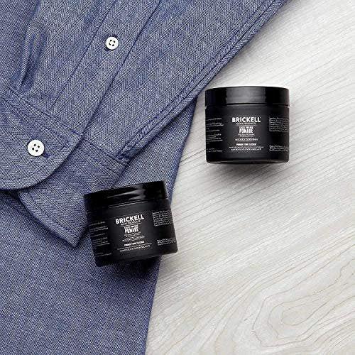 Brickell Herren Haarstyling Pomade mit starkem Halt & Glanz, natürliche & organische Inhaltsstoffe, 56,7 g