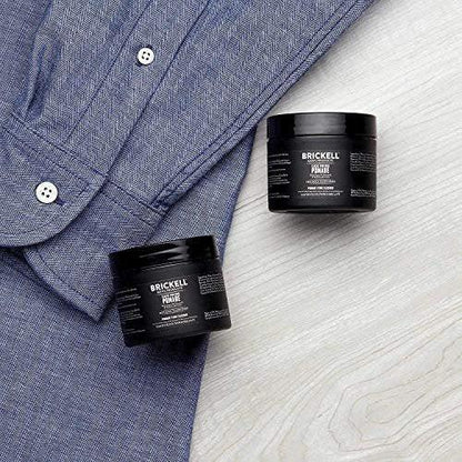 Brickell Herren Haarstyling Pomade mit starkem Halt & Glanz, natürliche & organische Inhaltsstoffe, 56,7 g