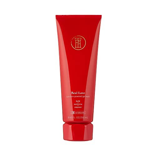 TPH BY TARAJI Real Love Protein Treatment Haarmaske & Tiefenpflege mit Kokosöl & Honig für trockenes, geschädigtes Naturhaar | Für lockiges & krauses Haar | Sulfatfrei | Für Frauen & Männer, 250 ml