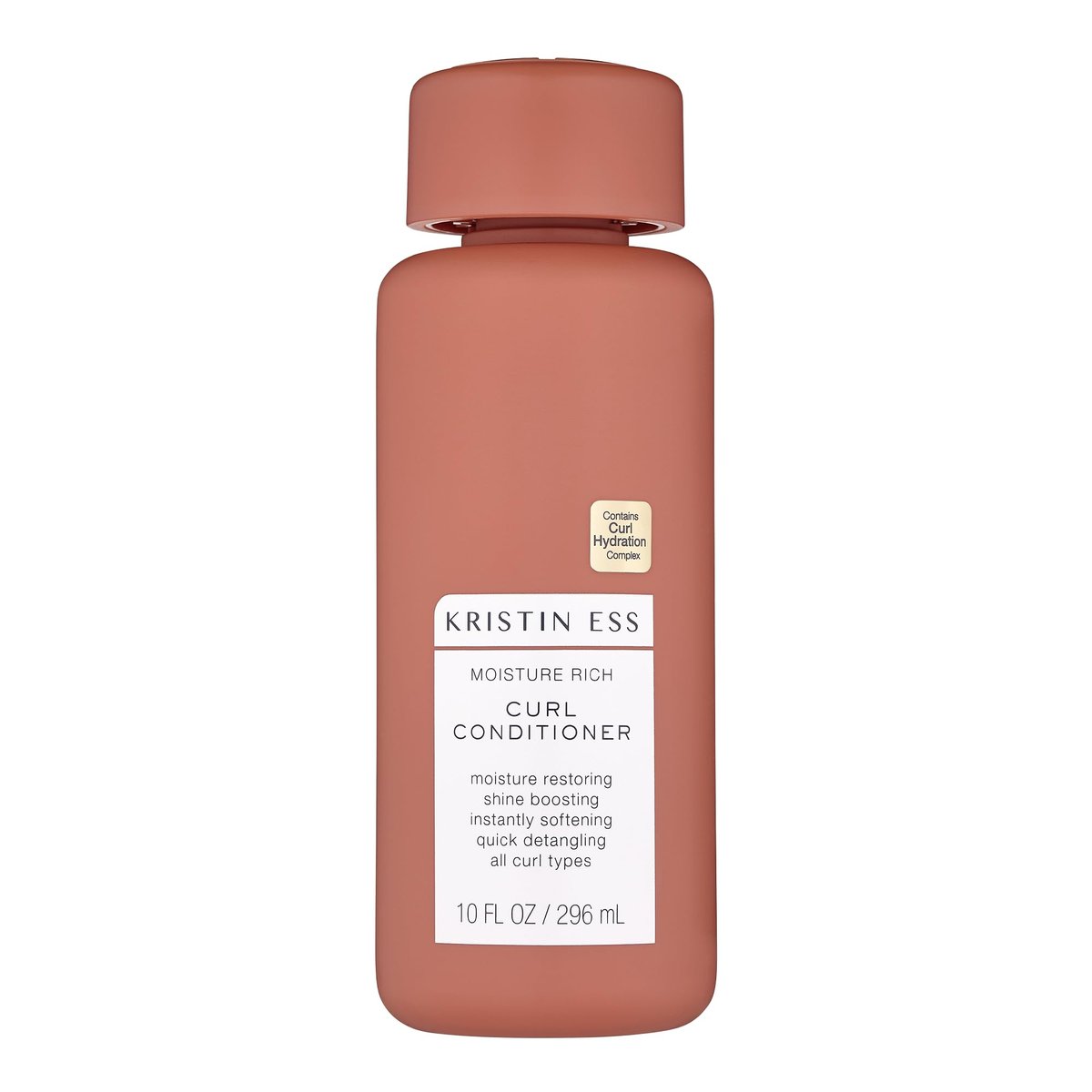 Kristin Ess Feuchtigkeitsspendender Conditioner für lockiges und welliges Haar, 296 ml, vegan, sulfat-, paraben- und silikonfrei, farb- und keratinsicher