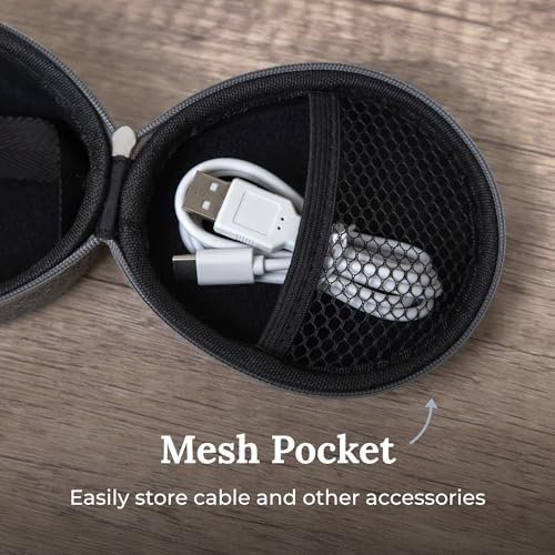 Yogasleep Crush-Resistant Travel Case für Hushh & Rohm Weißes Rauschen Sound Machines – Schutz auf Reisen, Doppelnaht-Reißverschluss, Schutz vor Kratzern und Wasserspritzern