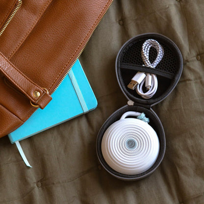 Yogasleep Crush-Resistant Travel Case für Hushh & Rohm Weißes Rauschen Sound Machines – Schutz auf Reisen, Doppelnaht-Reißverschluss, Schutz vor Kratzern und Wasserspritzern