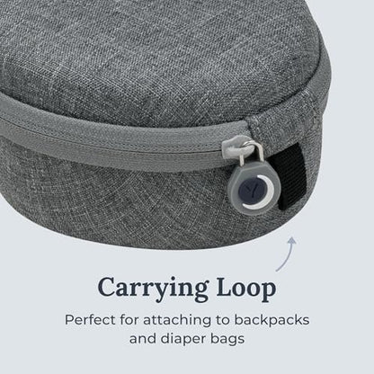 Yogasleep Crush-Resistant Travel Case für Hushh & Rohm Weißes Rauschen Sound Machines – Schutz auf Reisen, Doppelnaht-Reißverschluss, Schutz vor Kratzern und Wasserspritzern