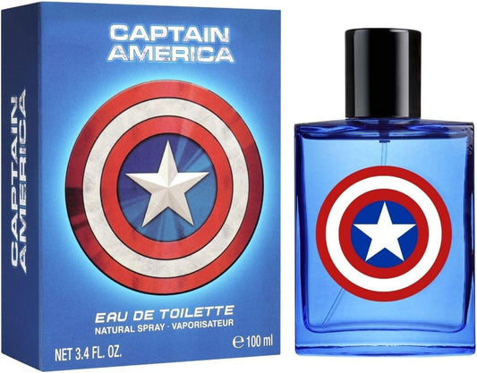 Captain America von Marvel für Kinder – 3,4 oz EDT Spray