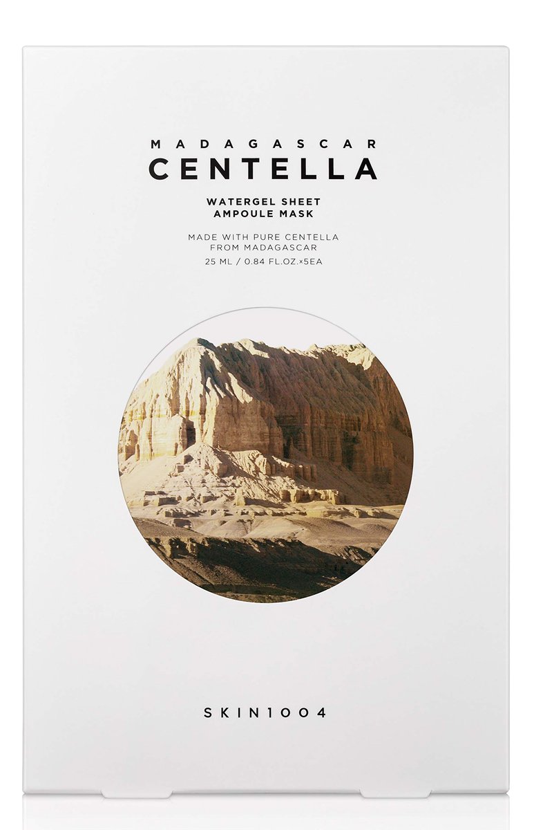 SKIN1004 Madagascar Centella Watergel Sheet Ampoule Maske – 1 Box (5 Stück)